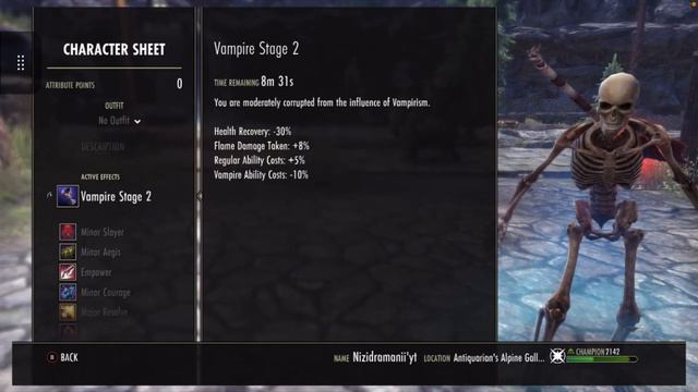 ESO Maximum Barbaric Damage!🔥The GrimLord🔥Nightblade 2￼H Gank One Bar Build 2024 смотреть онлайн