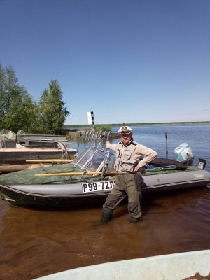 Тюнинг катера Прогресс-2. Мотор Хонда-40 л.с.