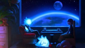 Дневной день в космосе. Starbound саундтрек