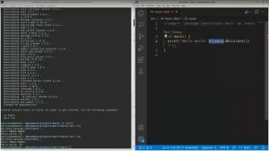 01. Изучаем Dart. Базовая программа