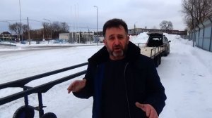 Выкатная платформа на ПЧЕЛО-прицепеп УЗМК