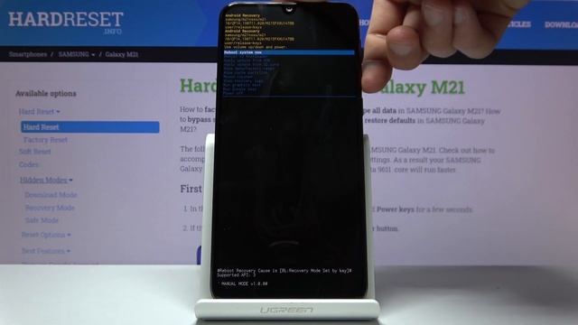 How to Wipe Cache in SAMSUNG Galaxy M21 – Reset Temporary Cache Files