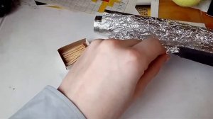 Как сделать пистоны из спичек.