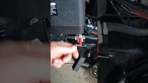 Дополнительный кран на двигатель толкача!