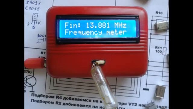 САМОДЕЛЬНЫЙ ЧАСТОТОМЕР НА PIC16F628A, С LCD-1602A