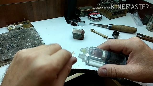Кольцо с Жемчугом,Каким клеем клеить жемчуг ®️