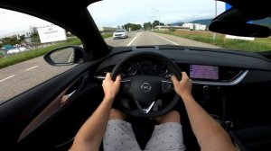 New Opel Insignia Sports Tourer GSI 2022 Test Drive POV