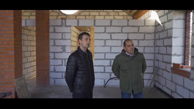 Дом из блоков  Poritep и кирпича Донские Зори. Из каких блоков строить? Делаем дом без штукатурки.