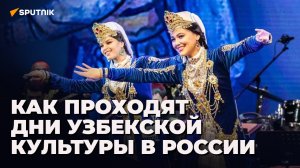 От лазги до русской песни на узбекских инструментах: Дни культуры Узбекистана в России