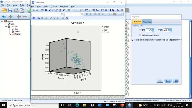 3D Scatterplot in SPSS part2 смотреть онлайн