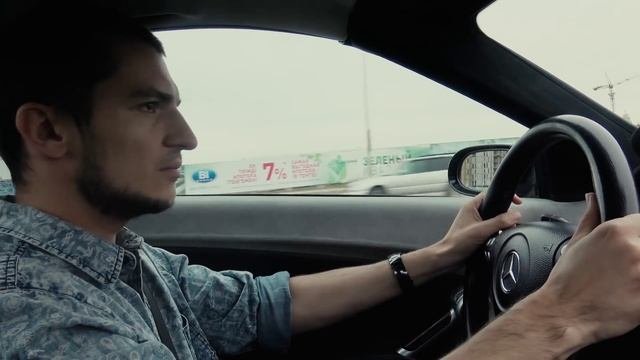 Mersedes SLK 55 AMG Kleemann (550 H.P.) Тест-драйв. Swap Astana Testdrive