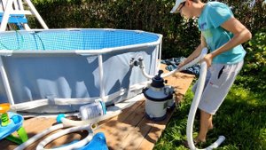 Как подключить песочный фильтр для бассейна