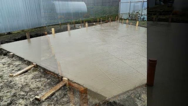 Заливка плитного фундамента (фундамент-плита) смотреть онлайн