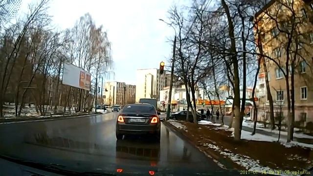 Пример записи с Авто-регистратора Eplutus DVR-930