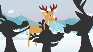 Rudolph The Red Nosed Reindeer 🦌 Children's Christmas Songs | Sing along