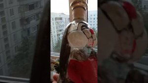 Бутылки в стиле декупаж