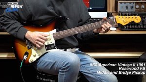 Fender USA American Vintage II 1961 Stratocaster VS 1957 Stratocaster Review (No Talking)
