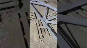 Треугольные фермы из уголка