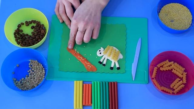 Путешествие в мир творчества с Бэби-садом Матвеевским. Занятие 2. Овечка. смотреть онлайн