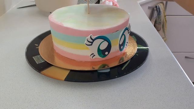 Единорог, торт для девочки на 4 годика! ??? смотреть онлайн