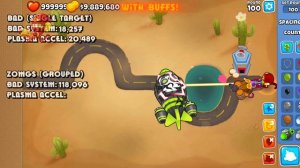 BTD6 - Bloon Area Denial System VS Plasma Accelerator Test