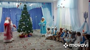 Новогодний утренник "Как снеговик нос искал!" младшая группа детского сада