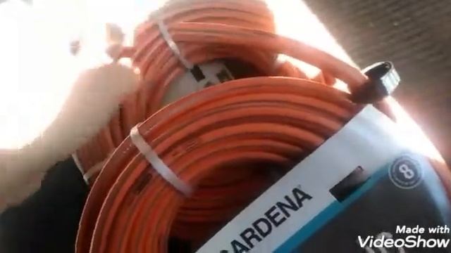 Шланг поливной Gardena Basic 20m .13 mm. Мой обзор смотреть онлайн