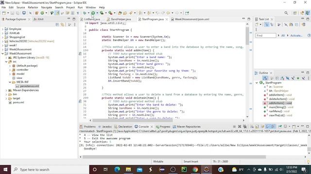 Java JPA Assessment смотреть онлайн
