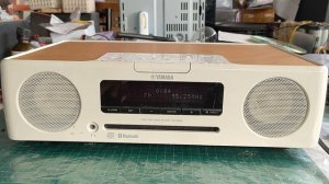 Yamaha TSX-B232 ลำโพงบลูทูธ เครื่องเสียง Desktop Audio นาฬิกาปลุก CD Bluetooth อาการเปิดไม่ติด