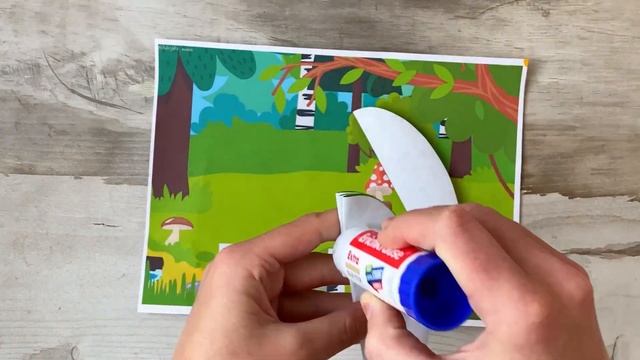 Летние поделки, аппликации для детей на летнюю тематику, березы, поделка, своими руками детская смотреть онлайн