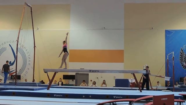 Дмитриева Настя бревно МС. Сурская осень 2016 смотреть онлайн