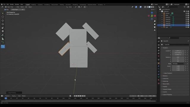 Blender Sketch-like Modeling Solid Sketch смотреть онлайн