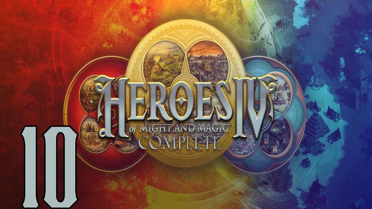 Прохождение Heroes of Might and Magic 4 Complete Серия 10 "Вержак объеденяет варваров" смотреть онлайн