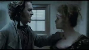 Поющий Джони Депп (Суини Тодд, демон-парикмахер с Флитстрит)