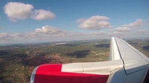 Landing at Menorca Airport, Menorca, Balearic Islands, Spain - 14th October, 2017