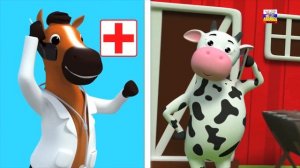 Пять маленьких обезьян | Прыгающая рифма для детей | Five Little Monkeys