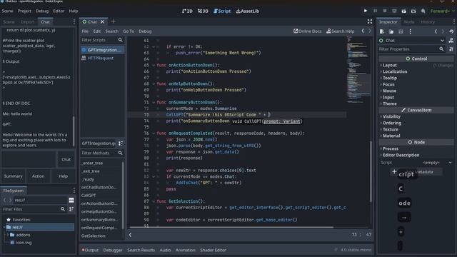 Integrating OPENAI's API Into Godots Editor! Advanced Godot 4! смотреть онлайн