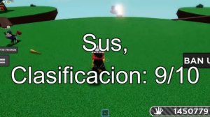 SUS (Explicando Admin Gloves) | Slap Battles Roblox