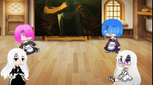 Re:zero react to Subaru(Subaru as Guts) Guts VS Rosine