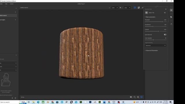 How to create PBR textures with Mid Journey AI and Substance Sampler (Quick and Easy method) смотреть онлайн