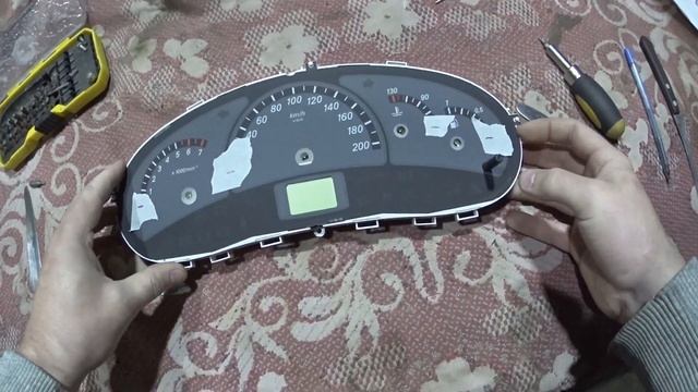 ГРАМОТНЫЙ ПЕРЕСВЕТ ПРИБОРКИ на ВАЗ/Доработка щитка приборов на Лада 2112 смотреть онлайн