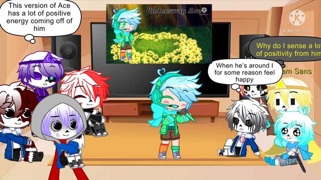 Sans AUs react to Ace AUs||GC||InSaNiTy смотреть онлайн