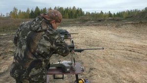 Remington- 700 кал. 30- 06. Первый мой выезд с ним на стрельбище.