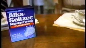 Alka-Seltzer ad w/Estelle Harris, 1990