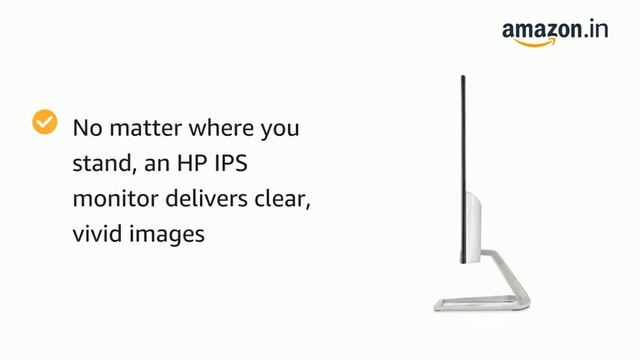 HP 22fw Ultra-Thin Full HD 21.5-inch IPS Monitor with VGA and HDMI Ports, AMD FreeSync