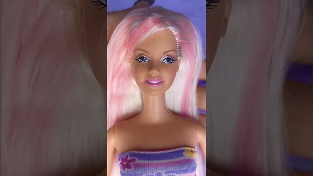 Распаковка Барби 2001 года выпуска/ Barbie salon surprise смотреть онлайн