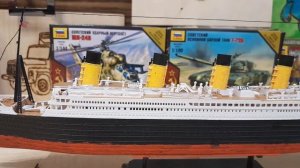 Звезда сборная модель Титаник1/700.Обзор.