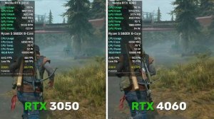 RTX 3050 vs RTX 4060 Test in 12 Games