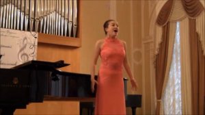 Сцена и ария Оксаны из оперы П.И.Чайковского "Черевички"