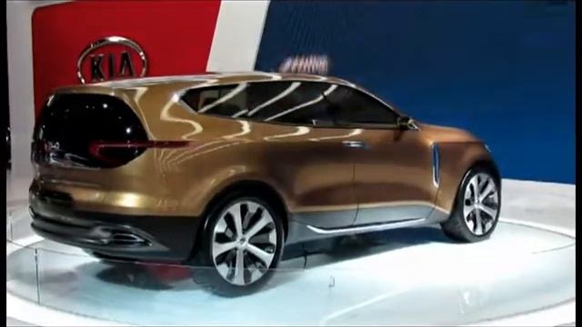 KIA GROSS GT CONCEPT 2013 CAR SHOW CHICAGO AUTO смотреть онлайн
